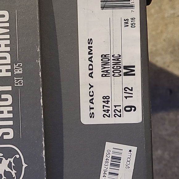 NIB Stacy Adams Raynor Cognac Loafers - Picture 5 of 5